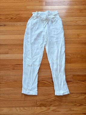 Zara White Pants